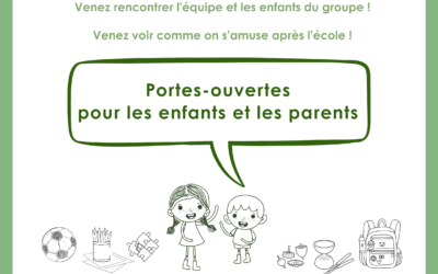 PORTES-OUVERTES accueil périscolaire élémentaire 📢