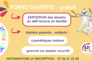 📚 GARDERIE SOLIDAIRE et EXPOSITION 🖼️ samedi 24 mai à Cronenbourg 🎨 école Langevin