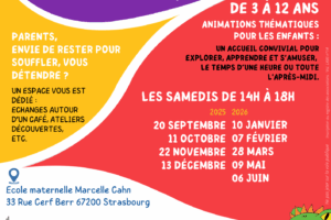 DÉ’PAUSE : la GARDERIE SOLIDAIRE des Poteries 