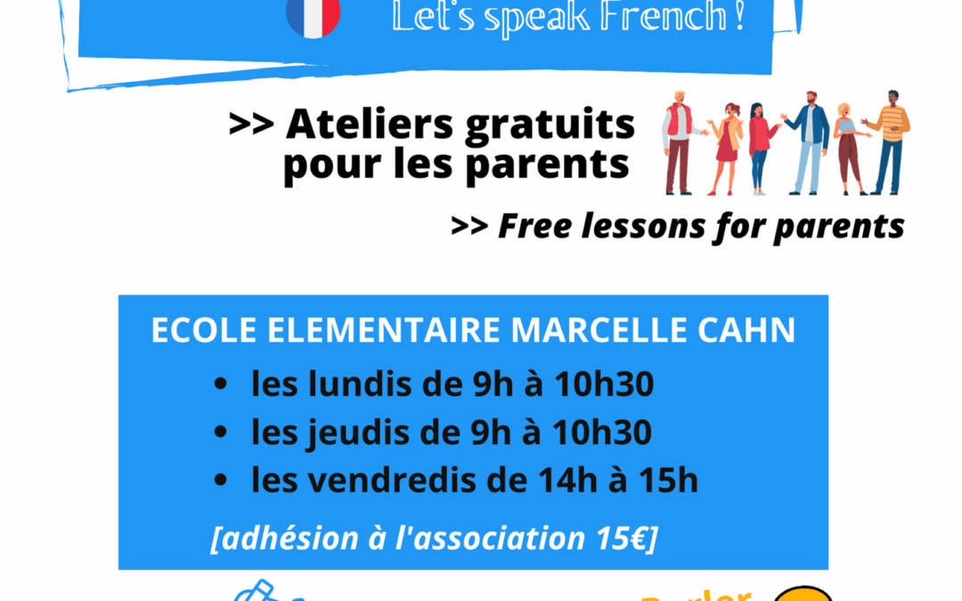Cours de français pour les parents
