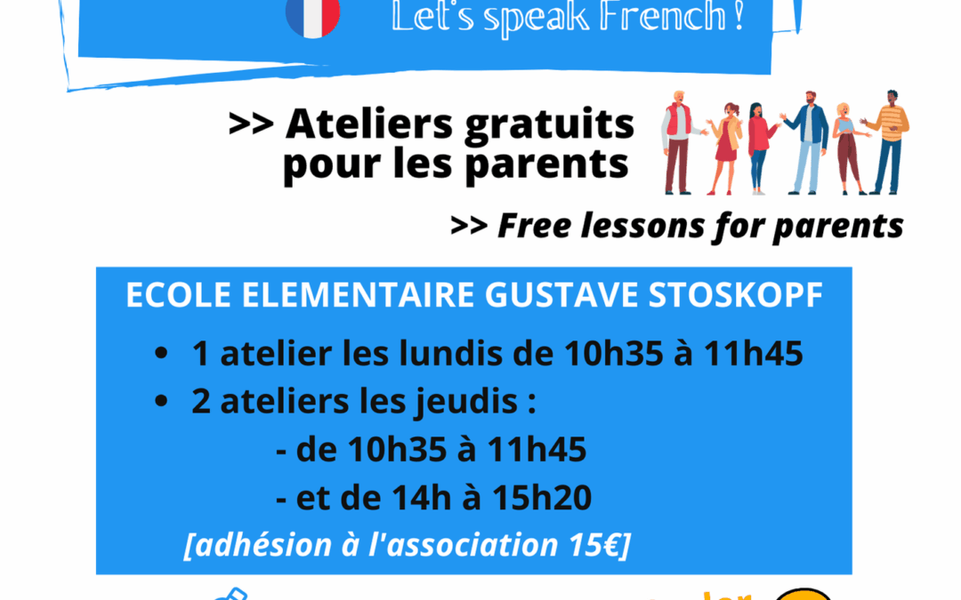 Cours de français pour les parents