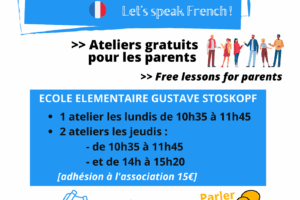 Cours de français pour les parents